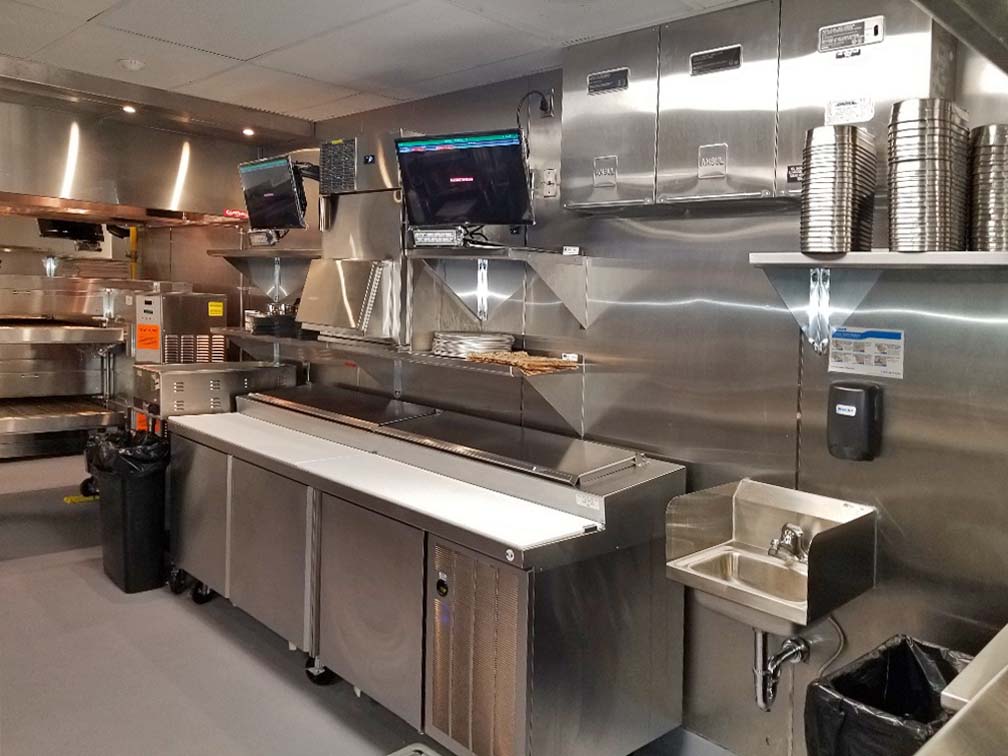 Kitchen Display System and Stainless Steel equipment install by Ameritech Facility Services